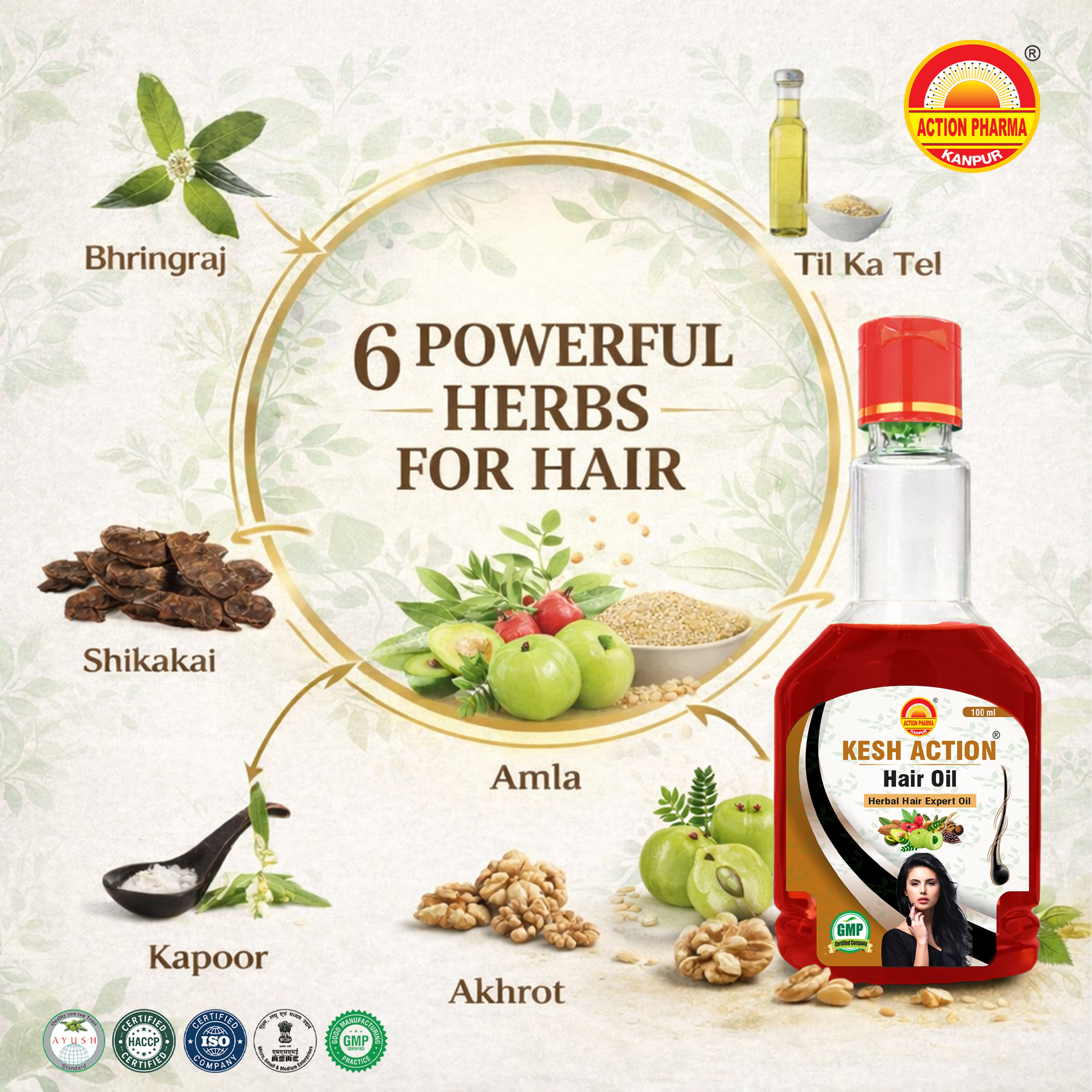Kesh Action Hair Oil