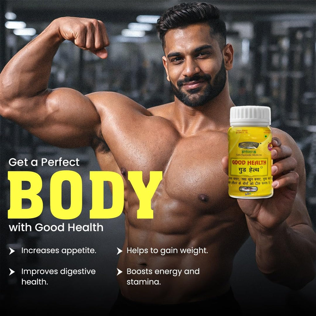 Health Capsules – Bhookh Badhaye, Weight Improve Kare, Overall Health Support, Strength, Appetite & Healthy Weight Gain Support ayurvedic 50 capsules